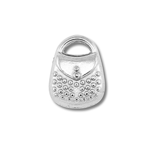 Bedels van Stainless steel Roestvrij staal (RVS) handbag Silver