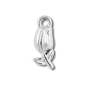 Bedels van Stainless steel Roestvrij staal (RVS) tulip Silver