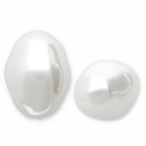 Zoetwaterparels imitatie White