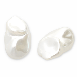 Zoetwaterparels imitatie White