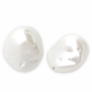 Zoetwaterparels imitatie White