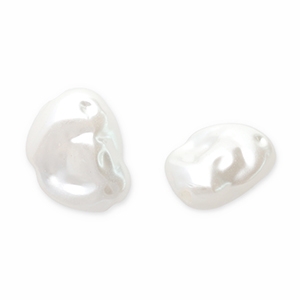 Zoetwaterparels imitatie White