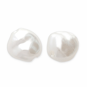 Zoetwaterparels imitatie White