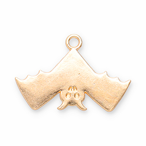 Metaal bedels bat Gold