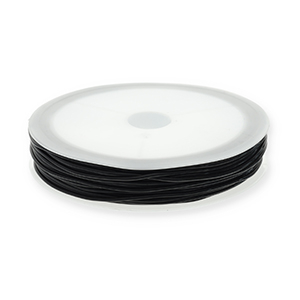 Elastiek draad 0.8mm Black