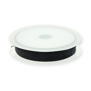 Elastiek draad 0.5mm Black