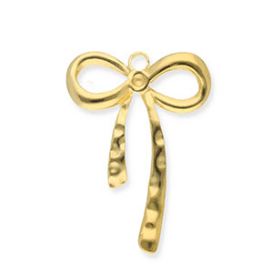 Bedels van Stainless steel Roestvrij staal (RVS) bow Gold