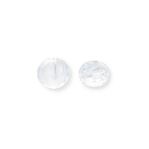 Top facet kralen Transparent-AB coating