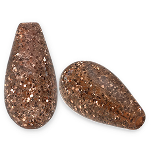 Kralen Polaris Elements druppel vorm Paipo Brown