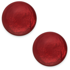 20 mm classic Polaris Elements cabochon Jais Bordeaux red