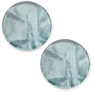 12 mm platte Polaris Elements cabochon Las Vegas Petrol green
