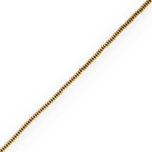 Kralen van hematite rondelle Gold