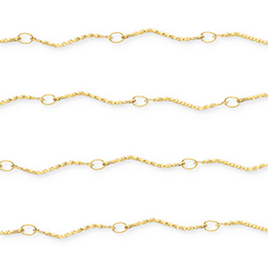 Benodigdheden van Stainless steel Roestvrij staal (RVS) jasseron waves Gold