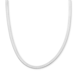 BY31&reg; Kettingen van Stainless steel Roestvrij staal (RVS) snake Silver