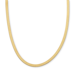 BY31&reg; Kettingen van Stainless steel Roestvrij staal (RVS) snake Gold