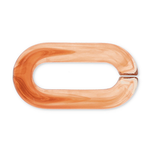 Acryl losse schakels 20mm Orange