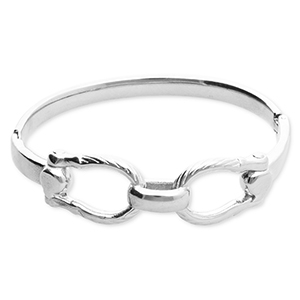 Armbanden van Stainless steel Roestvrij staal (RVS) Silver