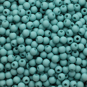 4mm kralen van acryl Aqua green