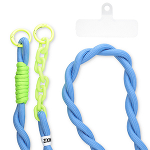 Musthave telefoonkoord incl. bevestiging Blue-green