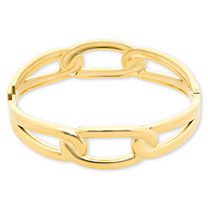 Armbanden van Stainless steel Roestvrij staal (RVS) Gold