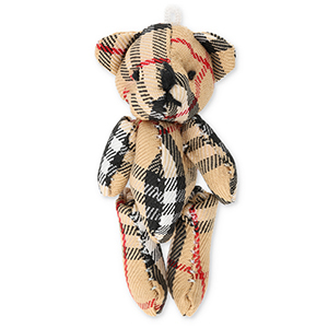 Statement hangers bear Beige-black-white