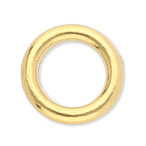 Benodigdheden van Stainless steel Roestvrij staal (RVS) dichte ring 8mm Gold