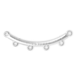 Benodigdheden van Stainless steel Roestvrij staal (RVS) tussenstuk arch with 4 loops Silver