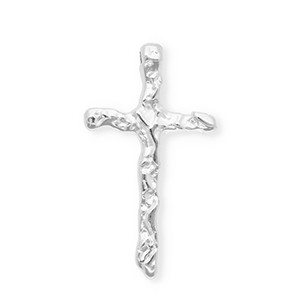 Metaal bedels DQ&reg; cross Antiek zilver (nikkelvrij)