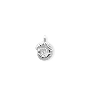Metaal bedels DQ&reg; shell Antiek zilver (nikkelvrij)