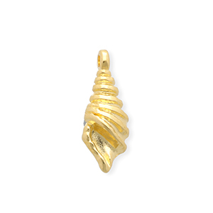 Metaal bedels DQ&reg; shell Goud (nikkelvrij)