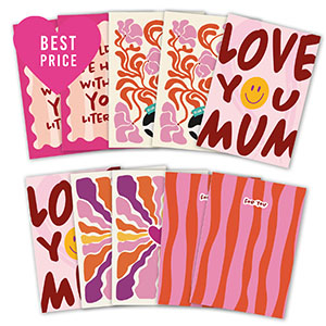 BY31&reg; Kaartjes voor sieraden assorted mothersday Multicolor
