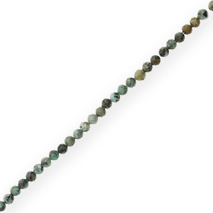 Kralen natuursteen chalcedoon (jaspis) 4mm facet geslepen Multicolour green