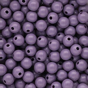 10 mm kralen van DQ acryl shiny Purple haze 18-3718 TCX