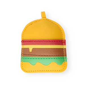Statement hangers hamburger Dark yellow-green-brown-red