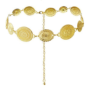 Heupkettingen bohemian Gold