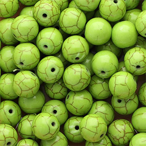 Keramiek kraal 12mm Green