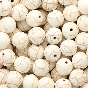 Keramiek kraal 12mm White