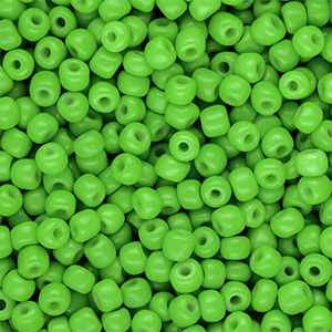Rocailles 6/0 (4mm) Green