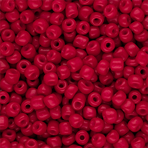 Rocailles 6/0 (4mm) Red