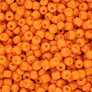 Rocailles 6/0 (4mm) Orange