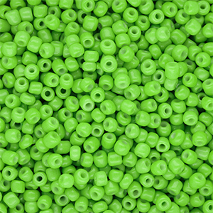 Rocailles 8/0 (3mm) Green