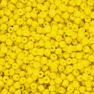 Rocailles 8/0 (3mm) Yellow