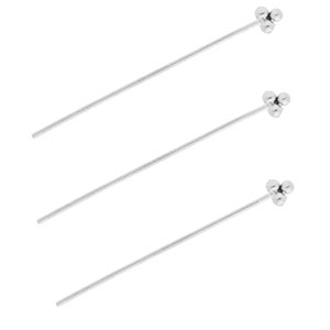 BY31&reg; Benodigdheden van Stainless steel Roestvrij staal (RVS) nietstiften with spheres 35mm Silver