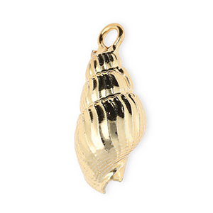 Schelp hanger special whelk Gold