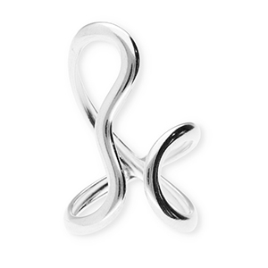 Ringen van Stainless steel Roestvrij staal (RVS) Silver