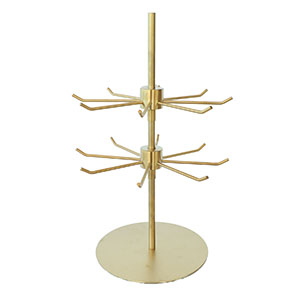 Sieraden display RVS 2-layer Gold