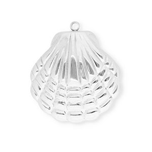 Bedels van Stainless steel Roestvrij staal (RVS) shell Silver