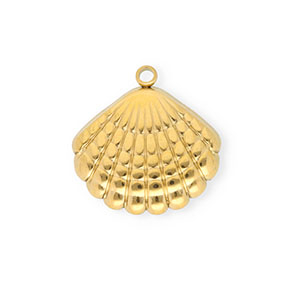 Bedels van Stainless steel Roestvrij staal (RVS) shell Gold