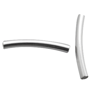 DQ metaal tubes 4x30mm Zilver 