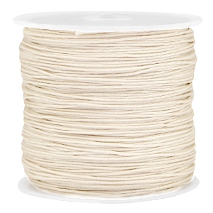 Draad macram&eacute; 0.8mm Beige